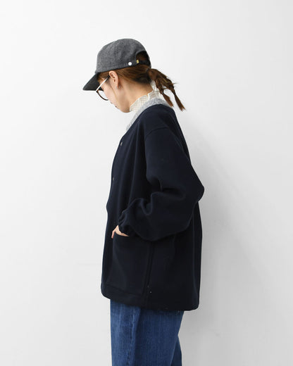 DELICIOUS [デリシャス] Melton Cardigan [DB35131] メルトンカーディガン・軽い・暖かい・柔らかい・ ナチュラル・ニットジャケット・MEN'S / LADY'S  [2025AW]