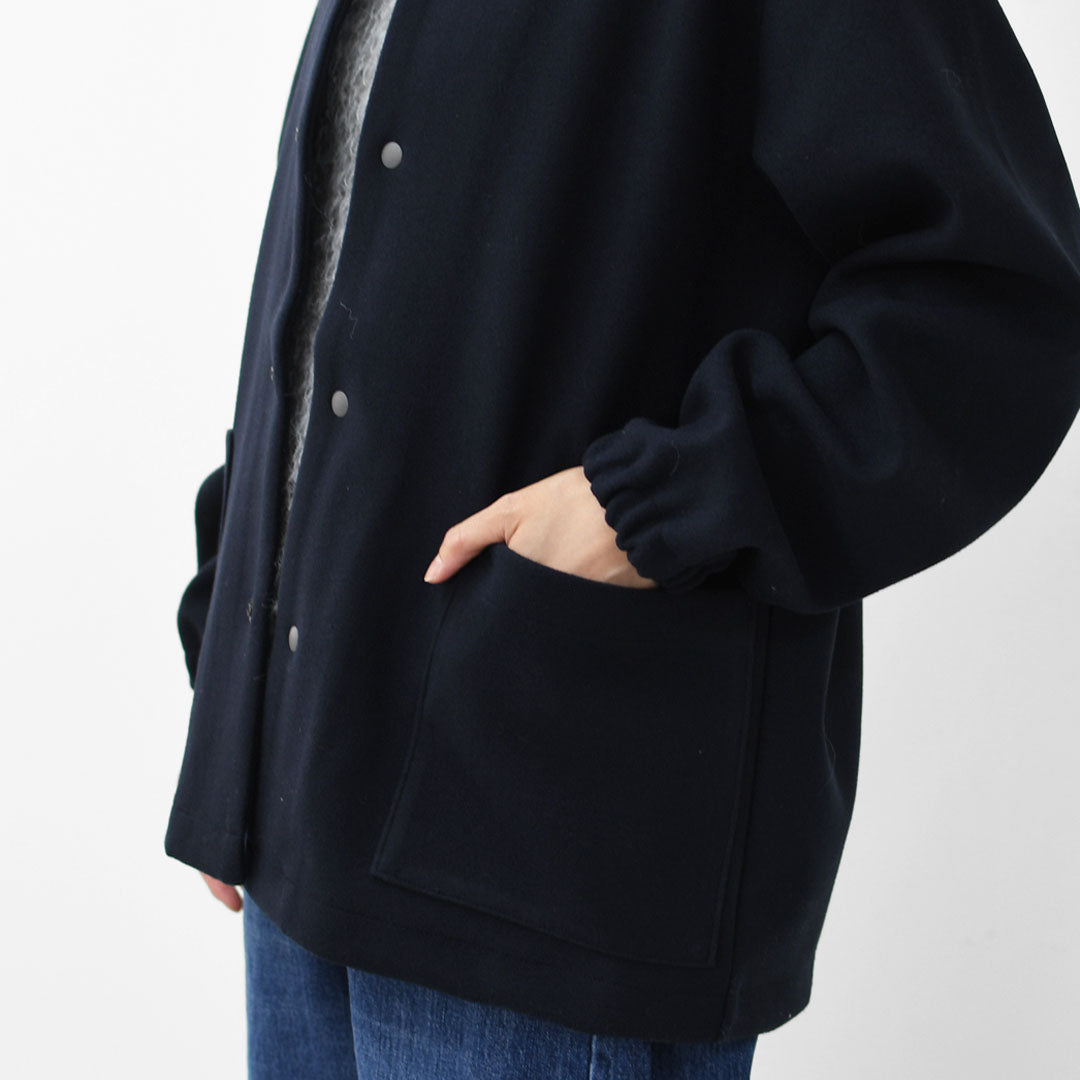 DELICIOUS [デリシャス] Melton Cardigan [DB35131] メルトンカーディガン・軽い・暖かい・柔らかい・ ナチュラル・ニットジャケット・MEN'S / LADY'S  [2025AW]