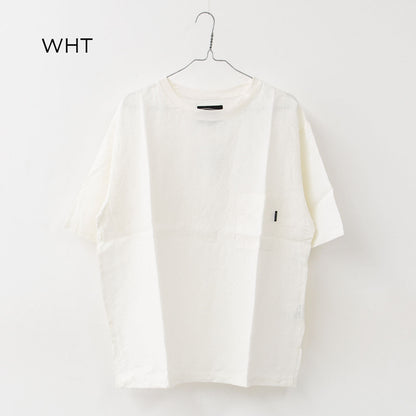 DELICIOUS [デリシャス] LINEN Big T-Shirt  [DC20083] リネンビッグT-シャツ [2025SS]