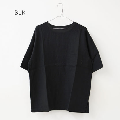 DELICIOUS [デリシャス] LINEN Big T-Shirt  [DC20083] リネンビッグT-シャツ [2025SS]