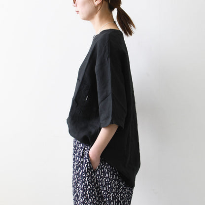 DELICIOUS [デリシャス] LINEN Big T-Shirt  [DC20083] リネンビッグT-シャツ [2025SS]