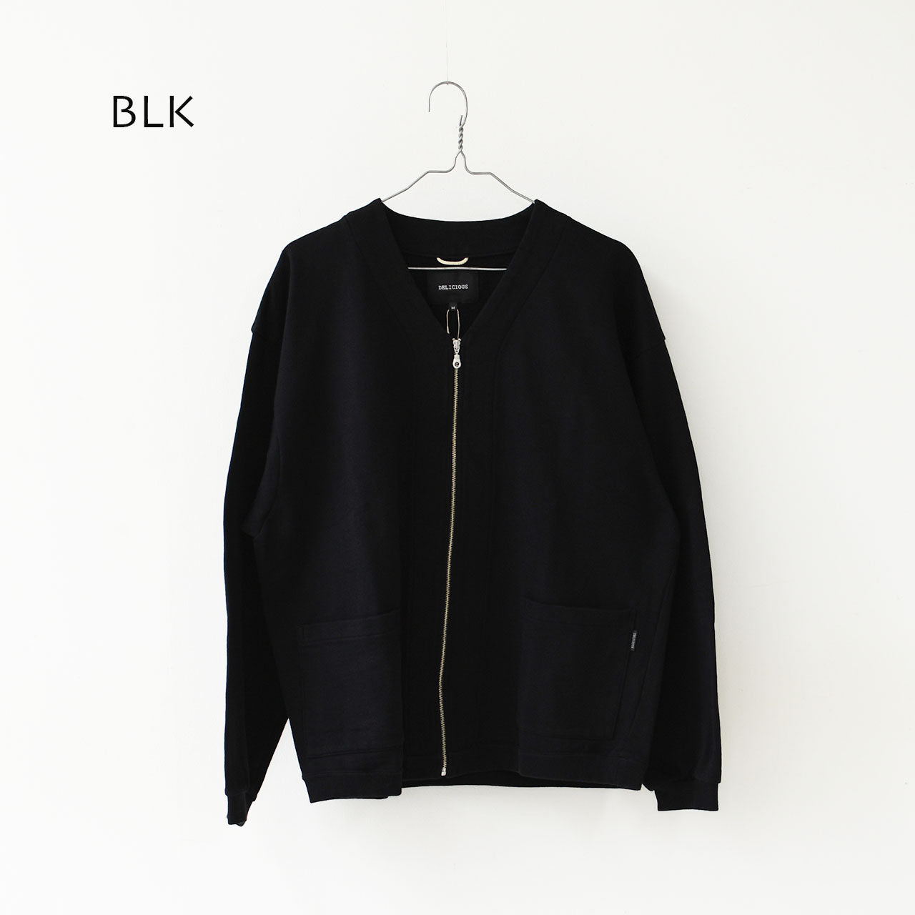 DELICIOUS [デリシャス] Urban Zip Cardigan [DC8116] アーバンジップカーディガン [2025AW]