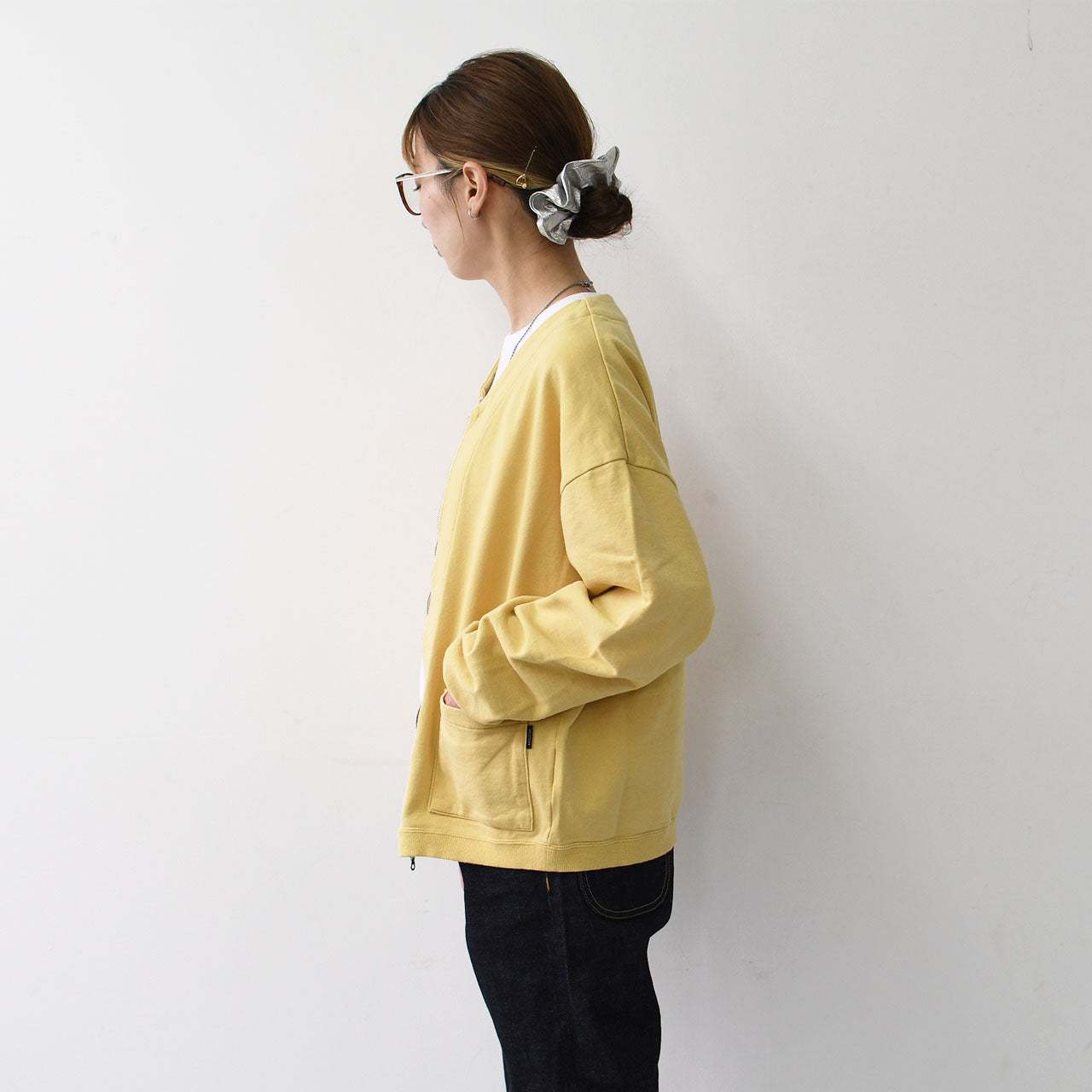 DELICIOUS [デリシャス] Urban Zip Cardigan [DC8116] アーバンジップカーディガン [2025AW]