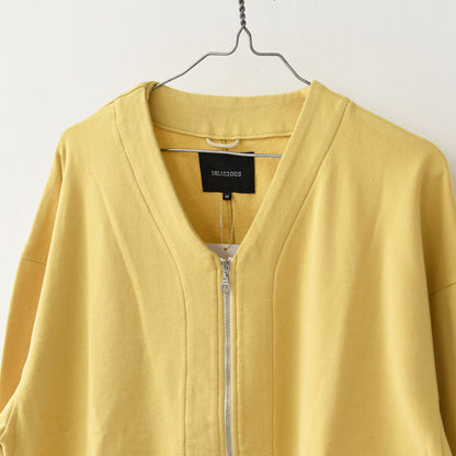 DELICIOUS [デリシャス] Urban Zip Cardigan [DC8116] アーバンジップカーディガン [2025AW]