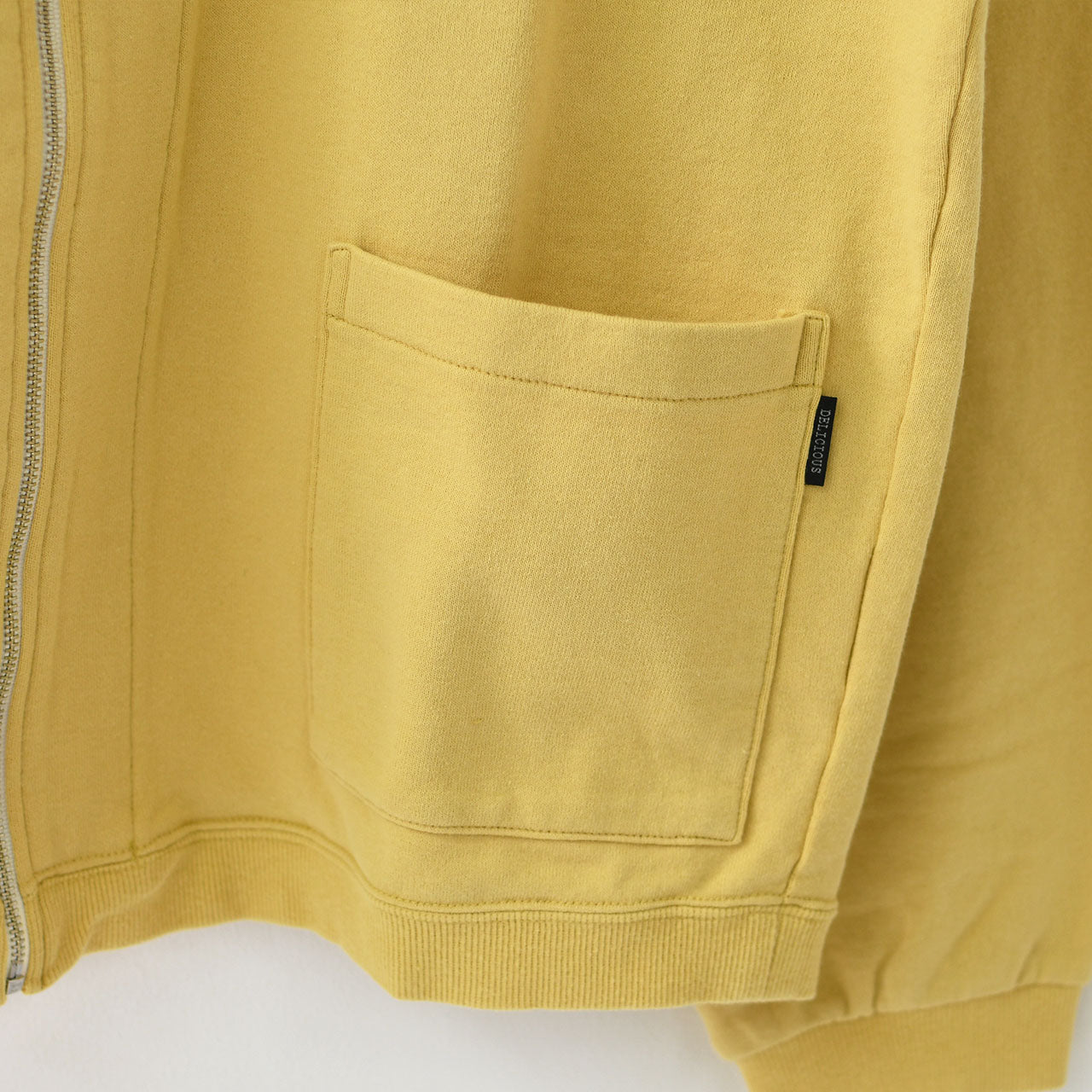 DELICIOUS [デリシャス] Urban Zip Cardigan [DC8116] アーバンジップカーディガン [2025AW]