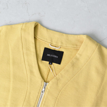 DELICIOUS [デリシャス] Urban Zip Cardigan [DC8116] アーバンジップカーディガン [2025AW]