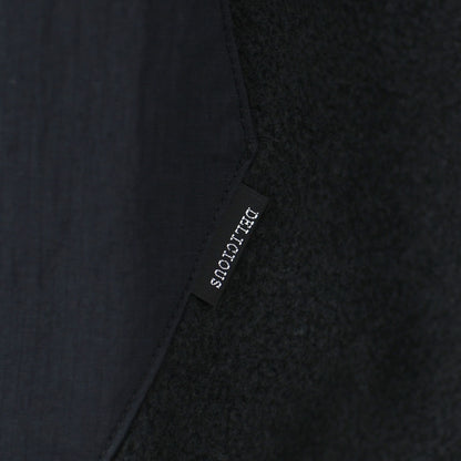 DELICIOUS [デリシャス] Fleece Snap Pullover [DC9867] フリーススナッププルオーバー・プルオーバー・フリース・スナップT・カンガルーポケット・ワイドシルエット・ハイネック・MEN'S / LADY'S [2026AW]