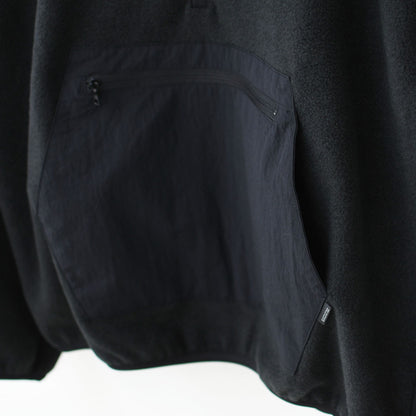DELICIOUS [デリシャス] Fleece Snap Pullover [DC9867] フリーススナッププルオーバー・プルオーバー・フリース・スナップT・カンガルーポケット・ワイドシルエット・ハイネック・MEN'S / LADY'S [2026AW]