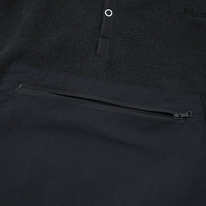 DELICIOUS [デリシャス] Fleece Snap Pullover [DC9867] フリーススナッププルオーバー・プルオーバー・フリース・スナップT・カンガルーポケット・ワイドシルエット・ハイネック・MEN'S / LADY'S [2026AW]