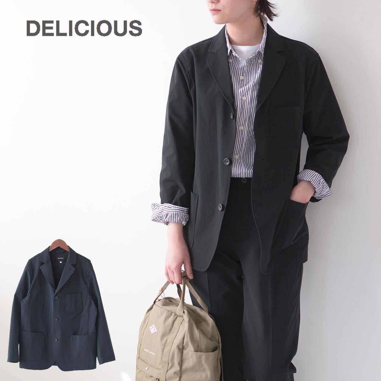 DELICIOUS [デリシャス] Travel Jacket  [DJ13581] トラベルジャケット [2023SS]