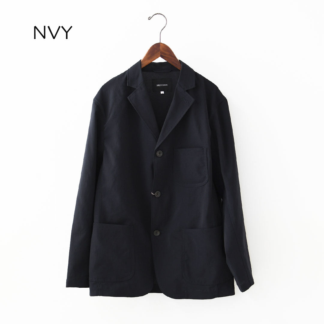 DELICIOUS [デリシャス] NEW Travel Jacket -26SS- [DJ1364]トラベルジャケット 「セットアップジャケット・キレイ目ジャケット」ドレスアップ・MEN'S / LADY'S [2026SS]
