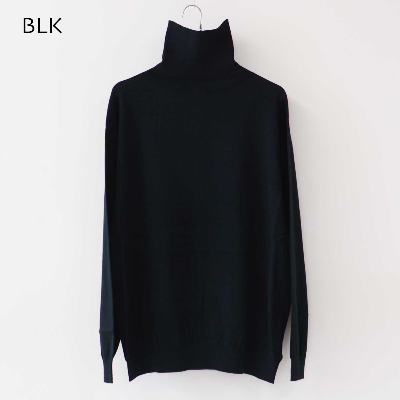 DELICIOUS [デリシャス] Cotton Knit Turtleneck [DN74331] コットン ニットタートルネック  [2024AW]
