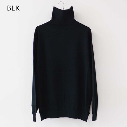 DELICIOUS [デリシャス] Cotton Knit Turtleneck [DN74331] コットン ニットタートルネック  [2024AW]