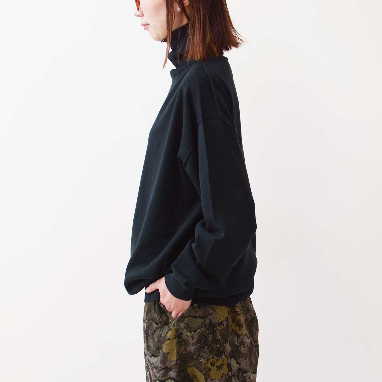 DELICIOUS [デリシャス] Cotton Knit Turtleneck [DN74331] コットン ニットタートルネック  [2024AW]