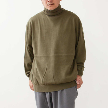 DELICIOUS [デリシャス] Cotton Knit Turtleneck [DN74331] コットン ニットタートルネック  [2024AW]