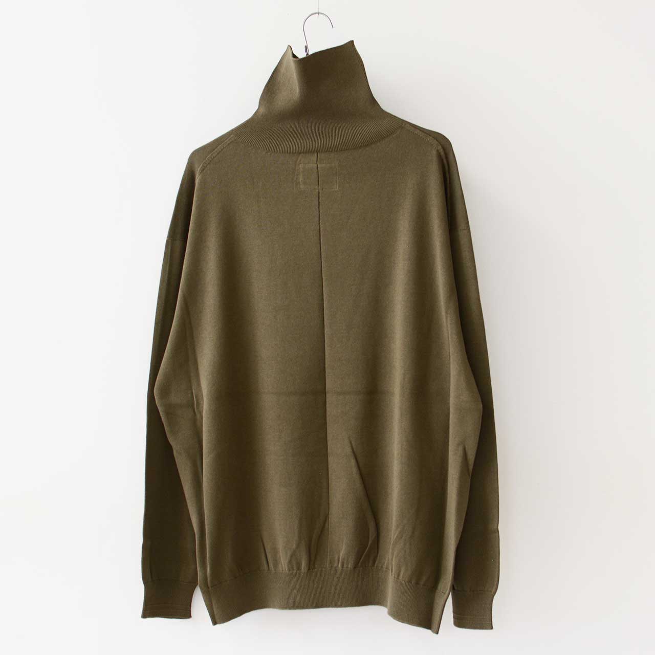 DELICIOUS [デリシャス] Cotton Knit Turtleneck [DN74331] コットン ニットタートルネック  [2024AW]