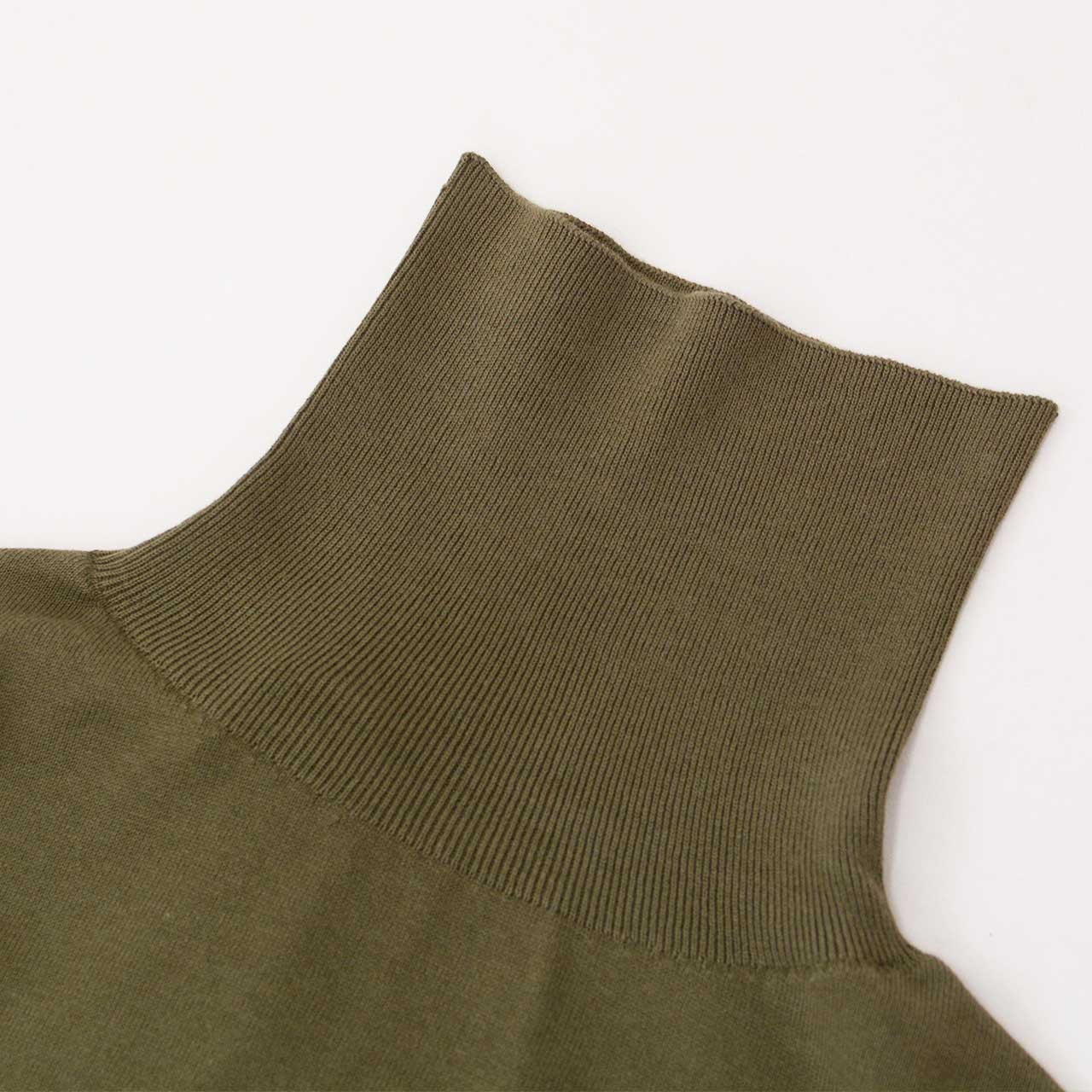 DELICIOUS [デリシャス] Cotton Knit Turtleneck [DN74331] コットン ニットタートルネック  [2024AW]