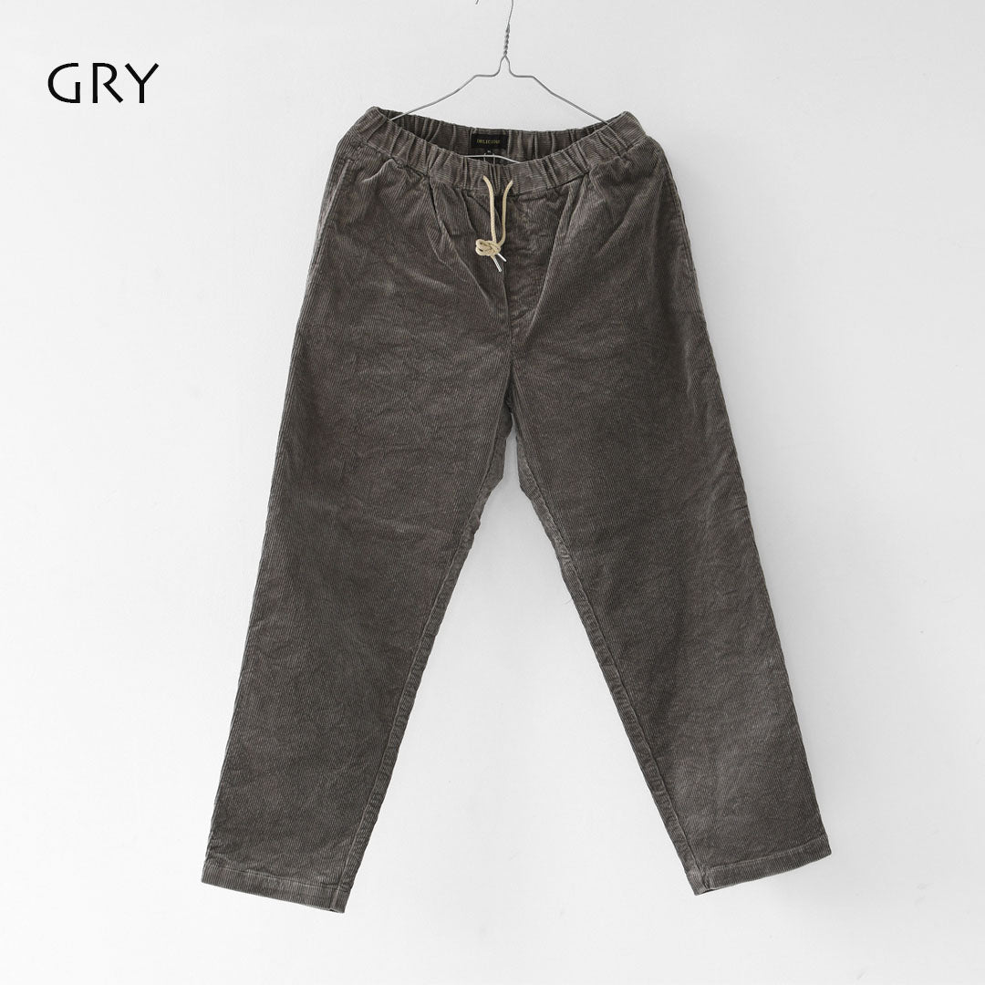 DELICIOUS [デリシャス] Corduroy Easy Pants [DP57102] コーデュロイイージーパンツ・イージーパンツ・コーデュロイ・コーデュロイパンツ・テーパードシルエット・MEN'S / LADY'S [2025AW]
