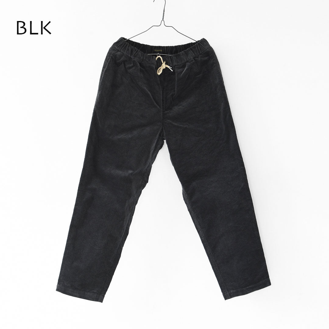 DELICIOUS [デリシャス] Corduroy Easy Pants [DP57102] コーデュロイイージーパンツ・イージーパンツ・コーデュロイ・コーデュロイパンツ・テーパードシルエット・MEN'S / LADY'S [2025AW]