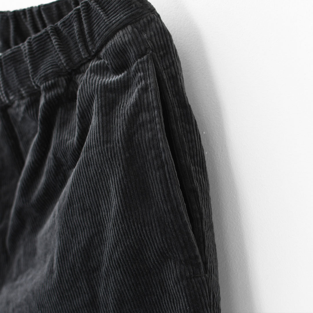 DELICIOUS [デリシャス] Corduroy Easy Pants [DP57102] コーデュロイイージーパンツ・イージーパンツ・コーデュロイ・コーデュロイパンツ・テーパードシルエット・MEN'S / LADY'S [2025AW]