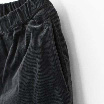 DELICIOUS [デリシャス] Corduroy Easy Pants [DP57102] コーデュロイイージーパンツ・イージーパンツ・コーデュロイ・コーデュロイパンツ・テーパードシルエット・MEN'S / LADY'S [2025AW]