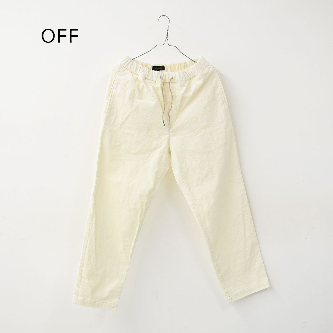DELICIOUS [デリシャス] Corduroy Easy Pants [DP57103] コーデュロイイージーパンツ・イージーパンツ・コーデュロイ・コーデュロイパンツ・テーパードシルエット・MEN'S / LADY'S [2026AW]