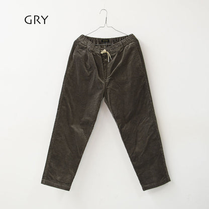 DELICIOUS [デリシャス] Corduroy Easy Pants [DP57103] コーデュロイイージーパンツ・イージーパンツ・コーデュロイ・コーデュロイパンツ・テーパードシルエット・MEN'S / LADY'S [2026AW]