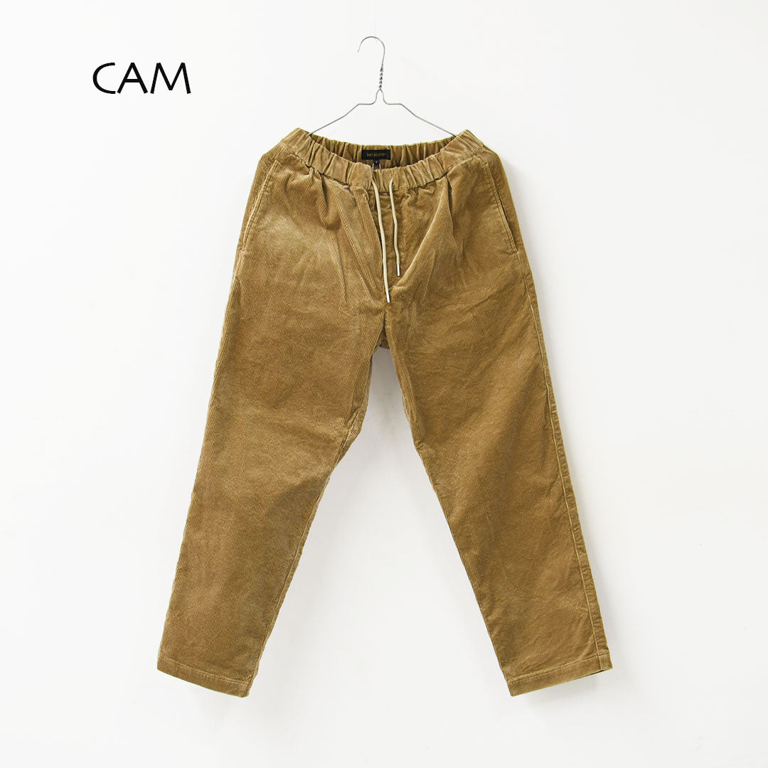 DELICIOUS [デリシャス] Corduroy Easy Pants [DP57103] コーデュロイイージーパンツ・イージーパンツ・コーデュロイ・コーデュロイパンツ・テーパードシルエット・MEN'S / LADY'S [2026AW]