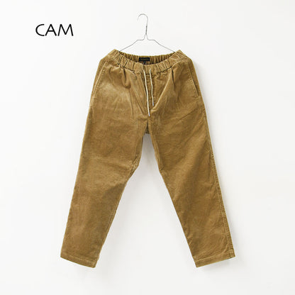 DELICIOUS [デリシャス] Corduroy Easy Pants [DP57103] コーデュロイイージーパンツ・イージーパンツ・コーデュロイ・コーデュロイパンツ・テーパードシルエット・MEN'S / LADY'S [2026AW]