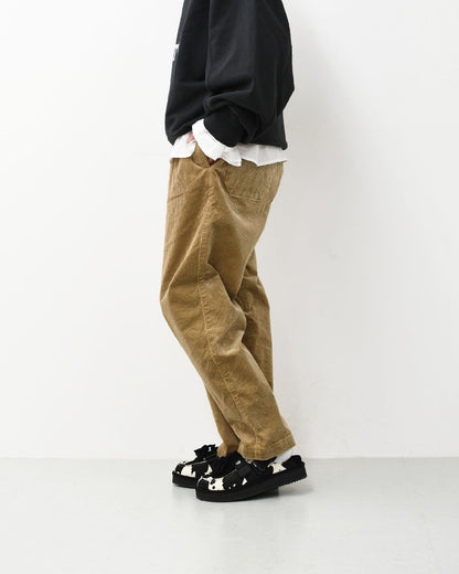DELICIOUS [デリシャス] Corduroy Easy Pants [DP57103] コーデュロイイージーパンツ・イージーパンツ・コーデュロイ・コーデュロイパンツ・テーパードシルエット・MEN'S / LADY'S [2026AW]