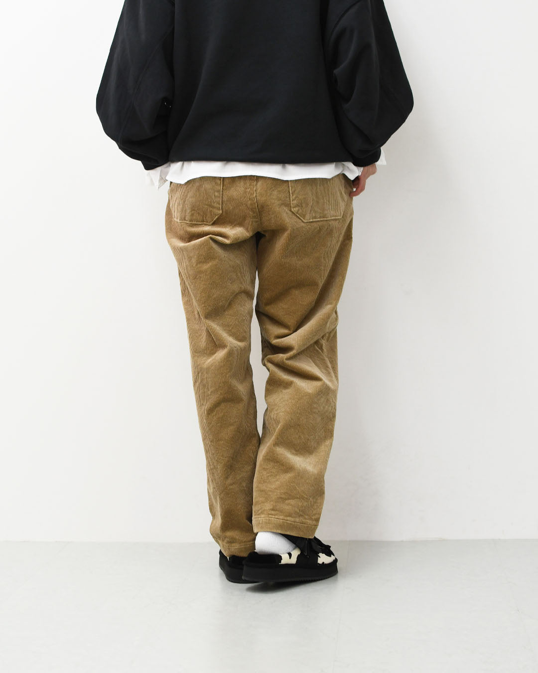 DELICIOUS [デリシャス] Corduroy Easy Pants [DP57103] コーデュロイイージーパンツ・イージーパンツ・コーデュロイ・コーデュロイパンツ・テーパードシルエット・MEN'S / LADY'S [2026AW]