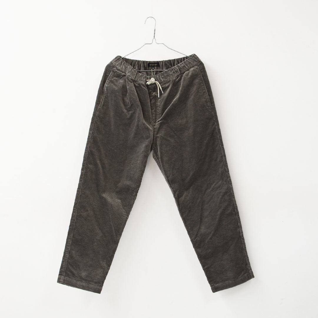 DELICIOUS [デリシャス] Corduroy Easy Pants [DP57103] コーデュロイイージーパンツ・イージーパンツ・コーデュロイ・コーデュロイパンツ・テーパードシルエット・MEN'S / LADY'S [2026AW]