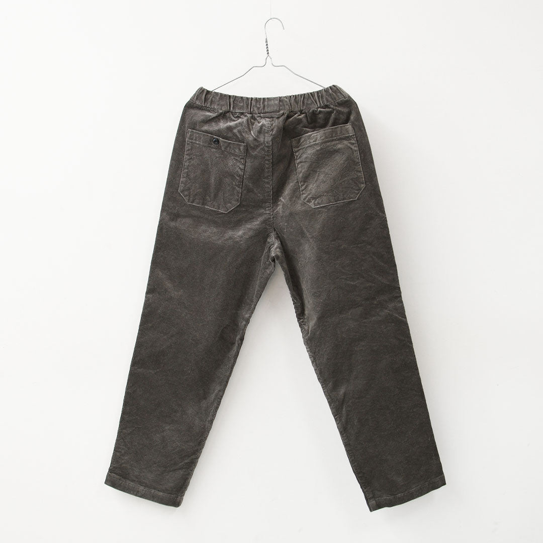 DELICIOUS [デリシャス] Corduroy Easy Pants [DP57103] コーデュロイイージーパンツ・イージーパンツ・コーデュロイ・コーデュロイパンツ・テーパードシルエット・MEN'S / LADY'S [2026AW]
