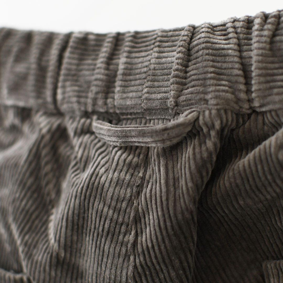 DELICIOUS [デリシャス] Corduroy Easy Pants [DP57103] コーデュロイイージーパンツ・イージーパンツ・コーデュロイ・コーデュロイパンツ・テーパードシルエット・MEN'S / LADY'S [2026AW]