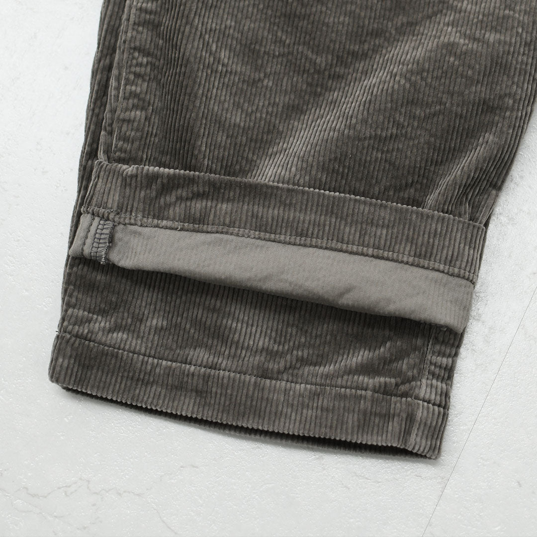 DELICIOUS [デリシャス] Corduroy Easy Pants [DP57103] コーデュロイイージーパンツ・イージーパンツ・コーデュロイ・コーデュロイパンツ・テーパードシルエット・MEN'S / LADY'S [2026AW]