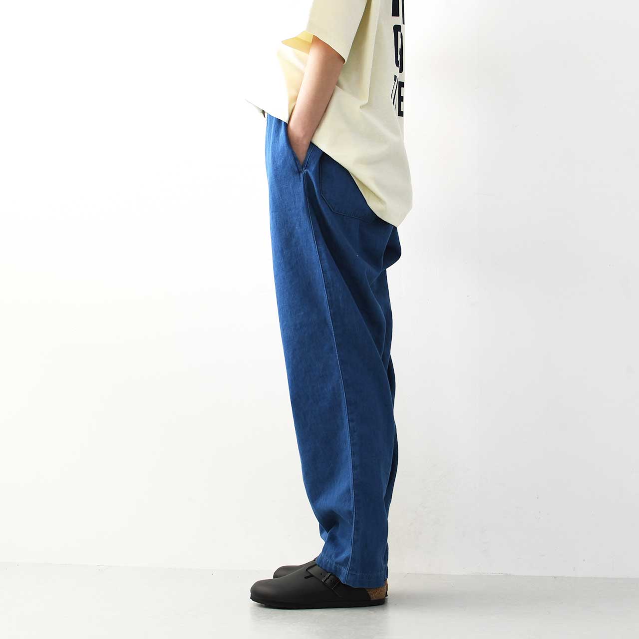 DELICIOUS [デリシャス] Light Denim Easy Pants [DP5729] ライトデニムイージーパンツ [20255SS]