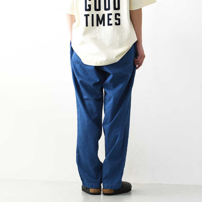 DELICIOUS [デリシャス] Light Denim Easy Pants [DP5729] ライトデニムイージーパンツ [20255SS]