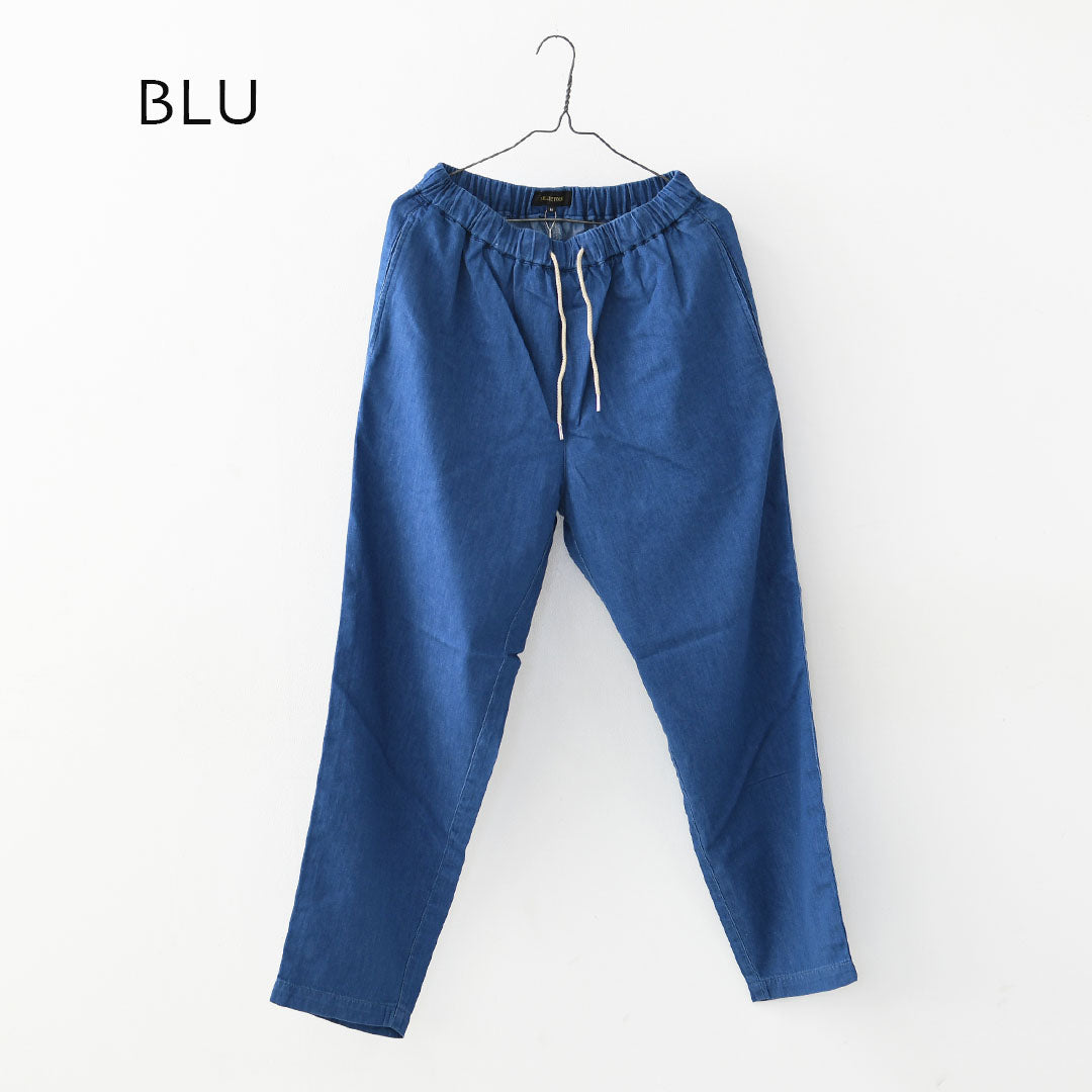 DELICIOUS [デリシャス] Light Denim Easy Pants [DP57291] ライトデニムイージーパンツ・イージーパンツ・ストレッチデニム・ゆったりめシルエット・ヴィンテージ・MEN'S / LADY'S [2026SS]
