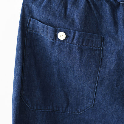 DELICIOUS [デリシャス] Light Denim Easy Pants [DP57291] ライトデニムイージーパンツ・イージーパンツ・ストレッチデニム・ゆったりめシルエット・ヴィンテージ・MEN'S / LADY'S [2026SS]