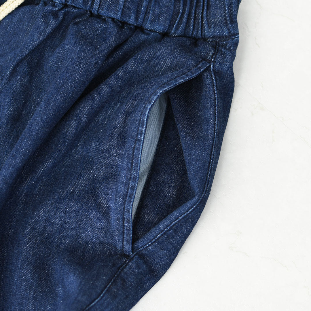 DELICIOUS [デリシャス] Light Denim Easy Pants [DP57291] ライトデニムイージーパンツ・イージーパンツ・ストレッチデニム・ゆったりめシルエット・ヴィンテージ・MEN'S / LADY'S [2026SS]
