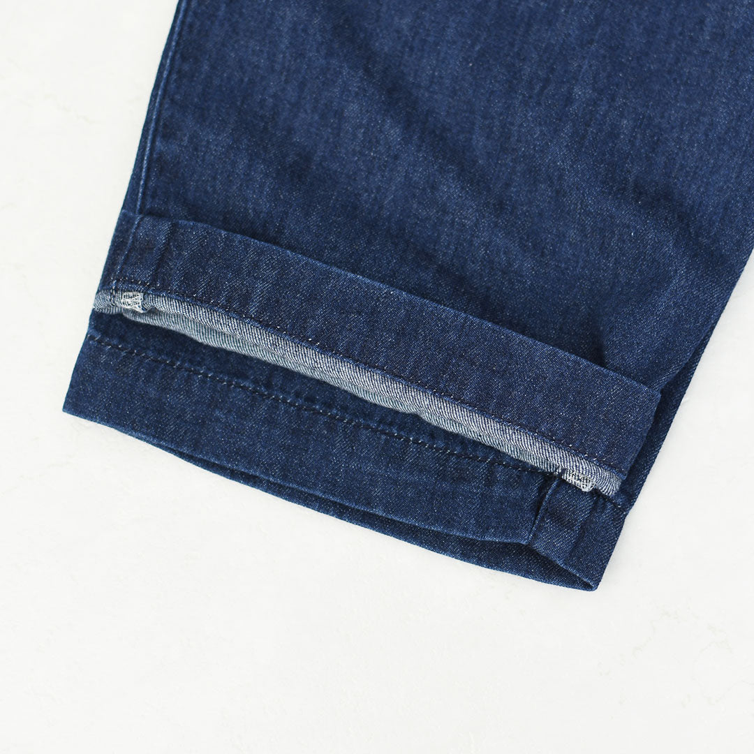 DELICIOUS [デリシャス] Light Denim Easy Pants [DP57291] ライトデニムイージーパンツ・イージーパンツ・ストレッチデニム・ゆったりめシルエット・ヴィンテージ・MEN'S / LADY'S [2026SS]