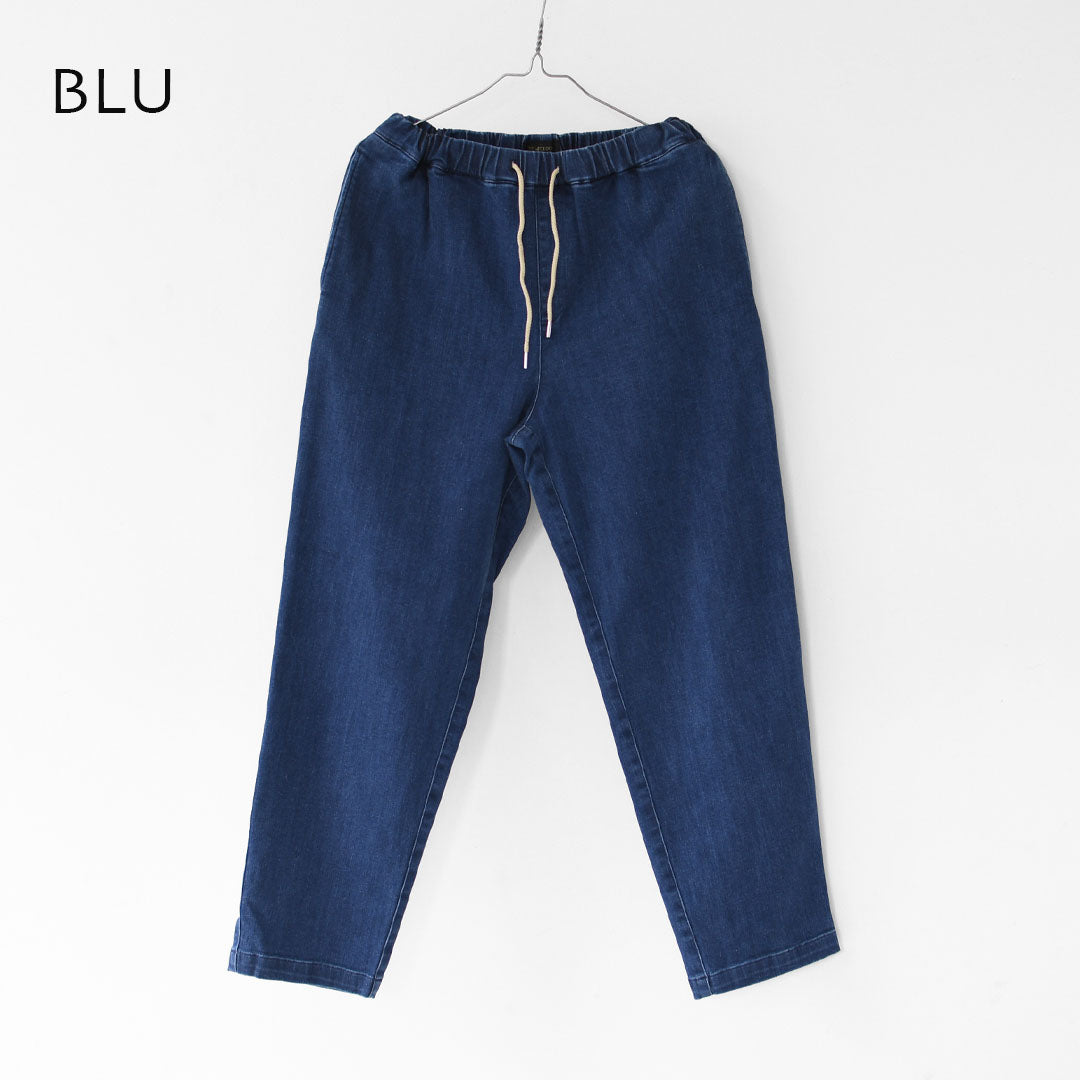 DELICIOUS [デリシャス] DENIM Easy Pants [DP5765] デニムイージーパンツ・イージーパンツ・ストレッチデニム・ゆったりめシルエット・テーパードシルエット・MEN'S / LADY'S [2025AW]