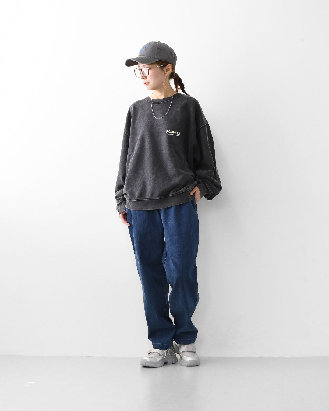 DELICIOUS [デリシャス] DENIM Easy Pants [DP5765] デニムイージーパンツ・イージーパンツ・ストレッチデニム・ゆったりめシルエット・テーパードシルエット・MEN'S / LADY'S [2025AW]