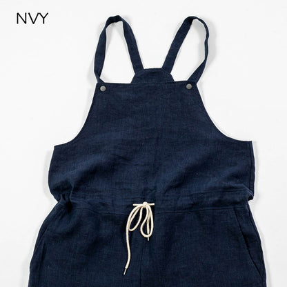 DELICIOUS [デリシャス] LINEN - Salopette - [DP7908] リネン-サロペット- [2024SS]