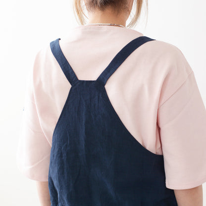 DELICIOUS [デリシャス] LINEN - Salopette - [DP7908] リネン-サロペット- [2024SS]