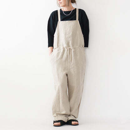 DELICIOUS [デリシャス] LINEN - Salopette - [DP7908] リネン-サロペット- [2024SS]