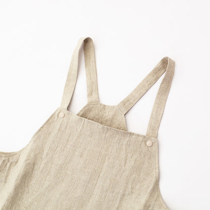 DELICIOUS [デリシャス] LINEN - Salopette - [DP7908] リネン-サロペット- [2024SS]