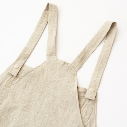DELICIOUS [デリシャス] LINEN - Salopette - [DP7908] リネン-サロペット- [2024SS]