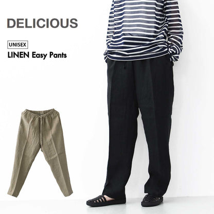 DELICIOUS [デリシャス] LINEN Easy Pants [DP83082] リネンイージーパンツ [2025SS]