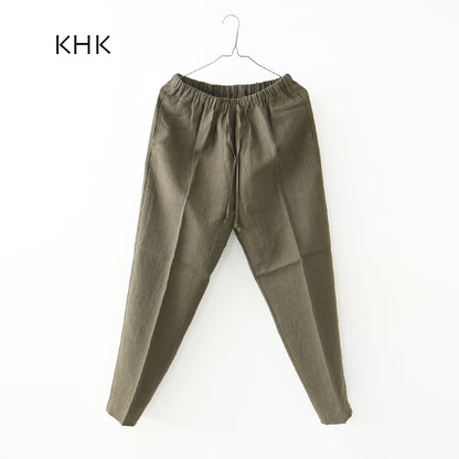 DELICIOUS [デリシャス] LINEN Easy Pants [DP83083] リネンイージーパンツ・イージーパンツ・フレンチリネン・麻パンツ・テーパードシルエット・MEN'S / LADY'S [2026SS]